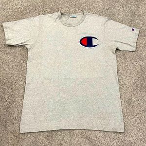 CHAMPION MENS SHIRT BIG LOGO XL